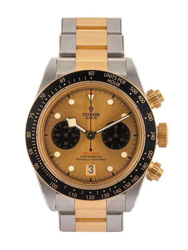 TUDOR BLACK BAY CHRONO 41MM IN ACCIAIO E ORO GIALLO 18KT REF. 79363N-0007
