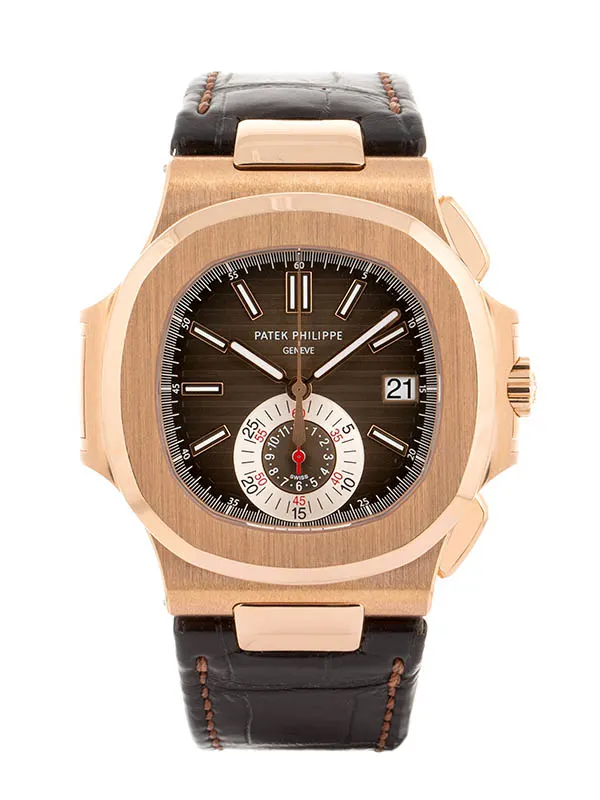 PATEK PHILIPPE NAUTILUS CHRONOGRAPH 40,5MM IN ORO ROSA 18KT REF. 5980R-001