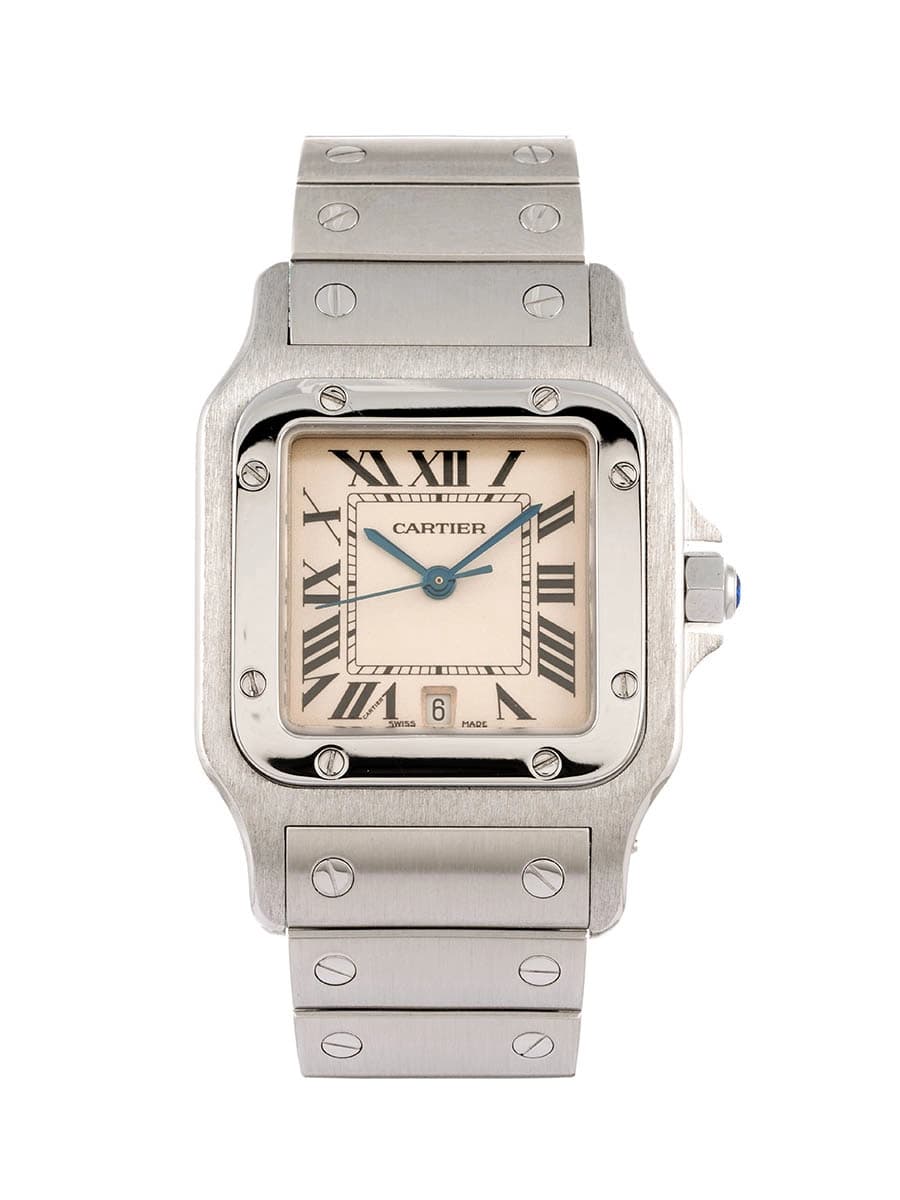 CARTIER SANTOS GALBE' IN ACCIAIO REF. 1564