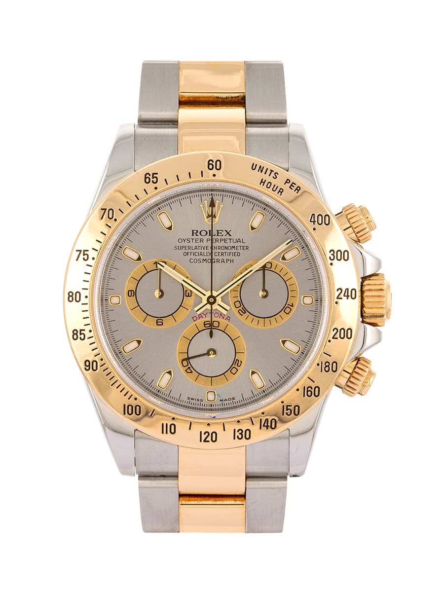 ROLEX DAYTONA 40MM IN ACCIAIO E ORO GIALLO 18KT REF. 116523