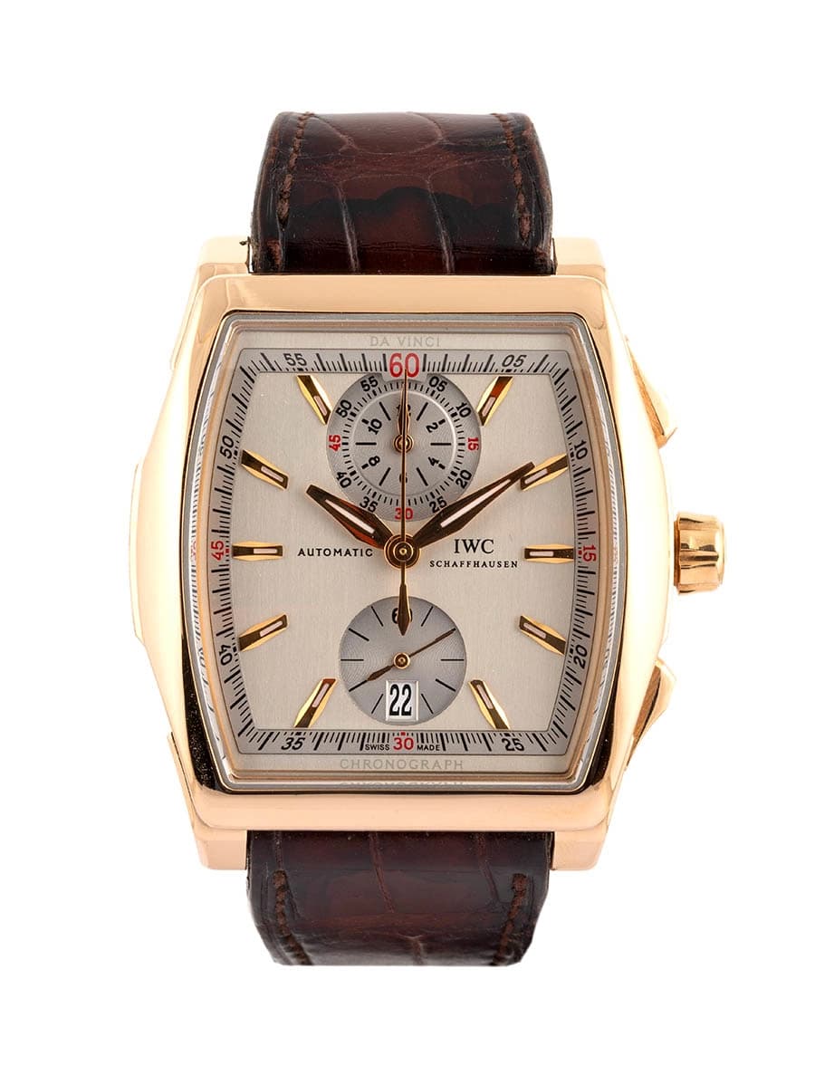 IWC DA VINCI CHRONOGRAPH 43MM IN ORO ROSA 18KT REF. IW376402