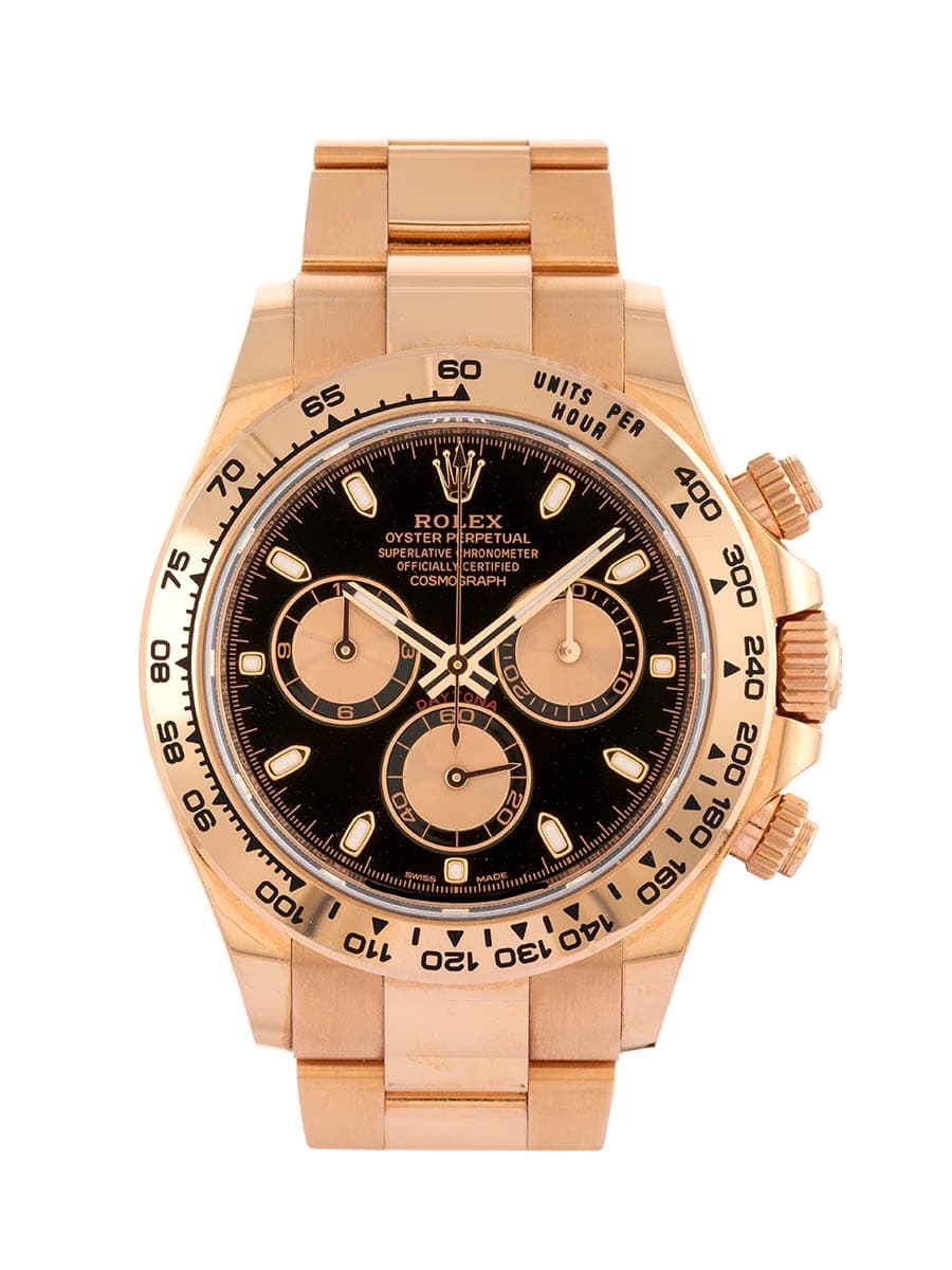 ROLEX DAYTONA 40MM IN ORO ROSA 18KT REF. 116505
