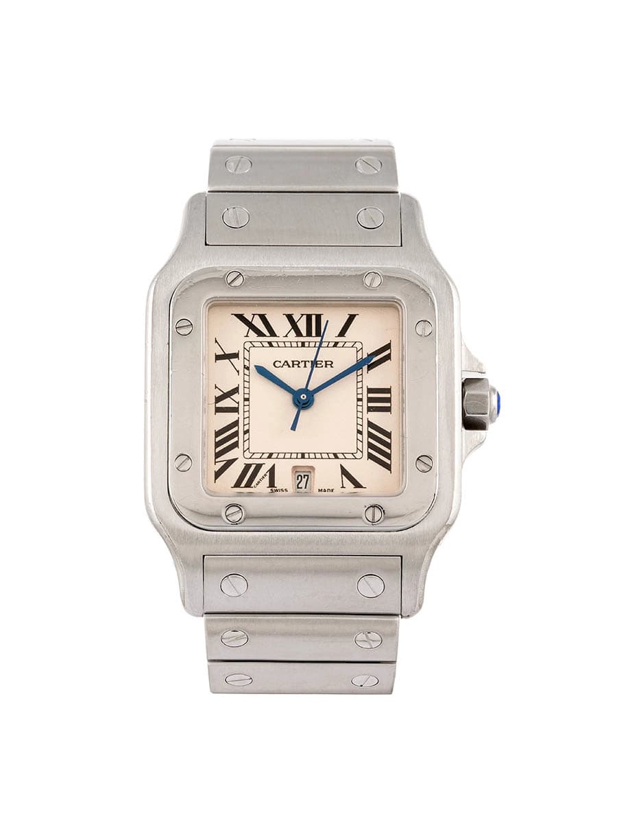 CARTIER SANTOS GALBE' IN ACCIAIO REF. 1564