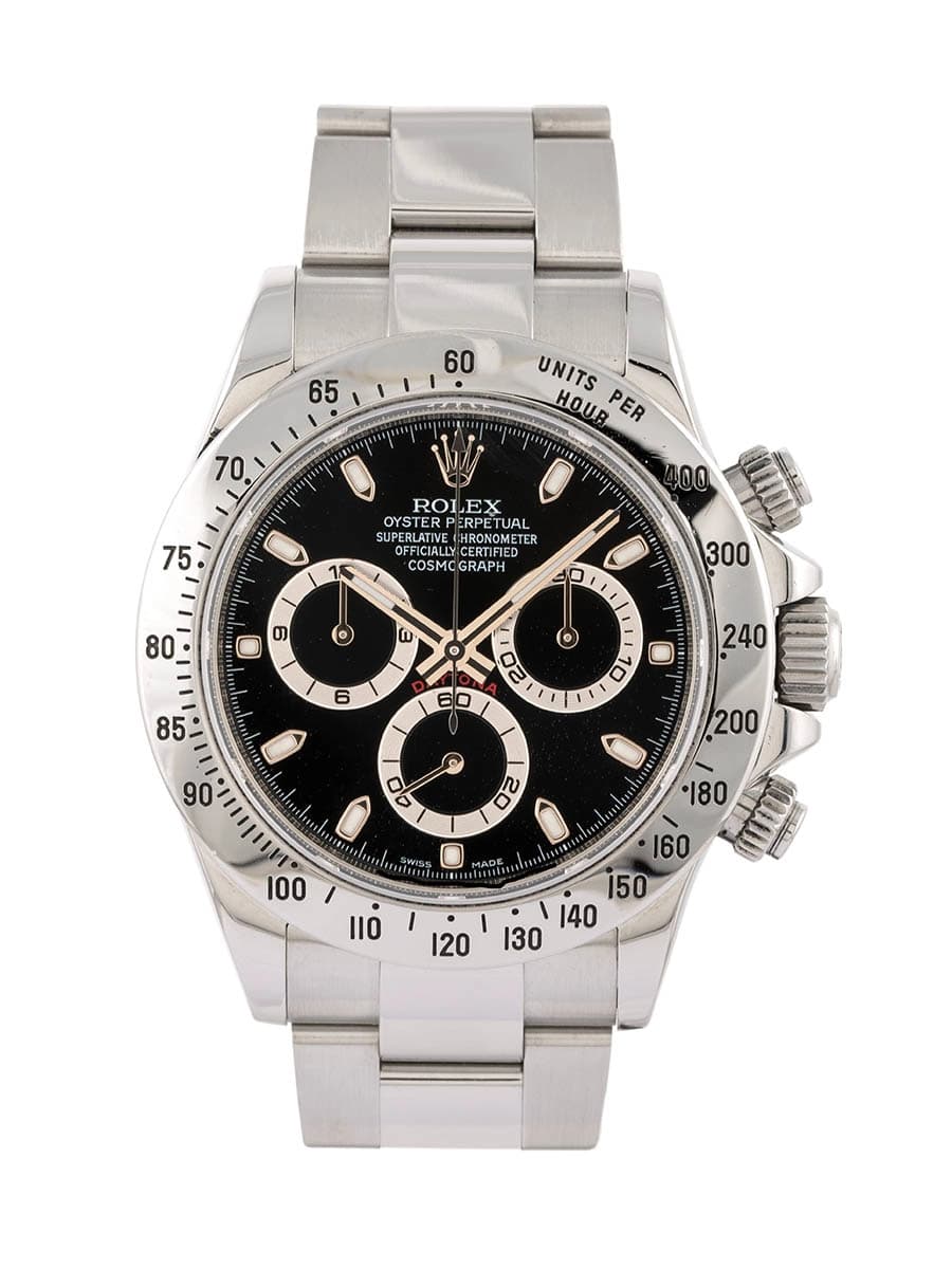 ROLEX DAYTONA 40MM IN ACCIAIO REF. 116520