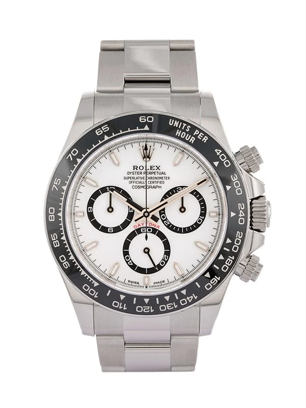ROLEX COSMOGRAPH DAYTONA BIANCO PANDA 40MM IN ACCIAIO REF. 126500LN