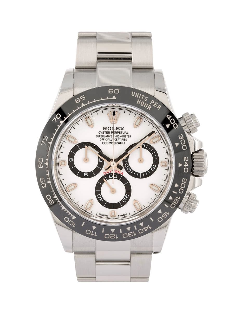 ROLEX DAYTONA COSMOGRAPH BIANCO PANDA 40MM IN ACCIAIO REF. 116500LN