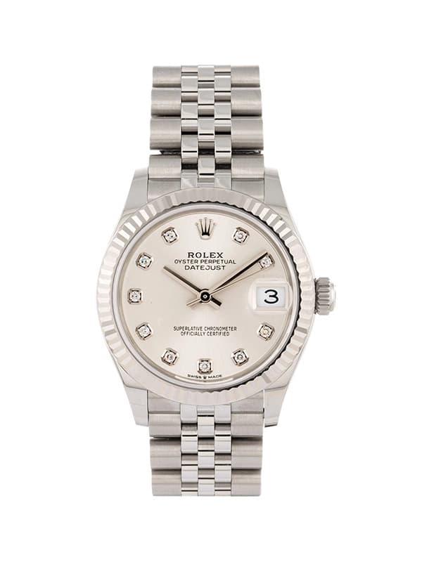 ROLEX DATEJUST 31MM IN ACCIAIO E DIAMANTI REF. 278274