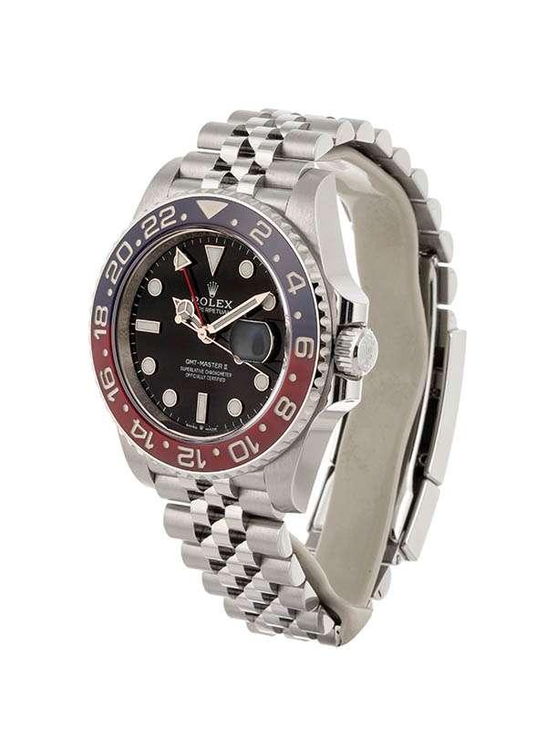 ROLEX GMT-MASTER II PEPSI JUBILE' 40MM IN ACCIAIO REF. 126710BLRO