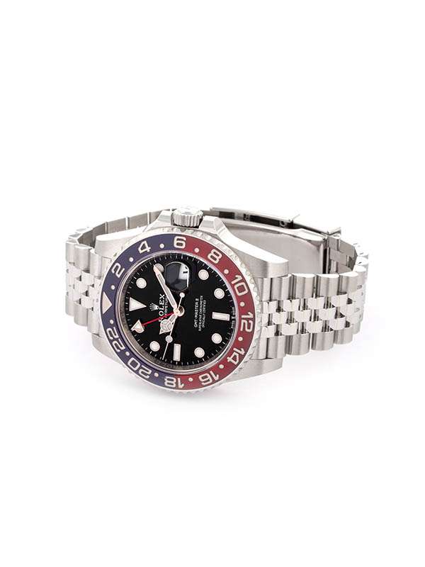 ROLEX GMT-MASTER II PEPSI JUBILE' 40MM IN ACCIAIO REF. 126710BLRO