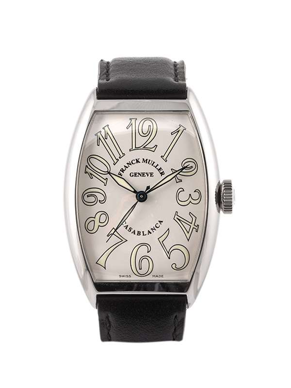 FRANCK MULLER CASABLANCA WHITE DIAL IN ACCIAIO REF. 5850