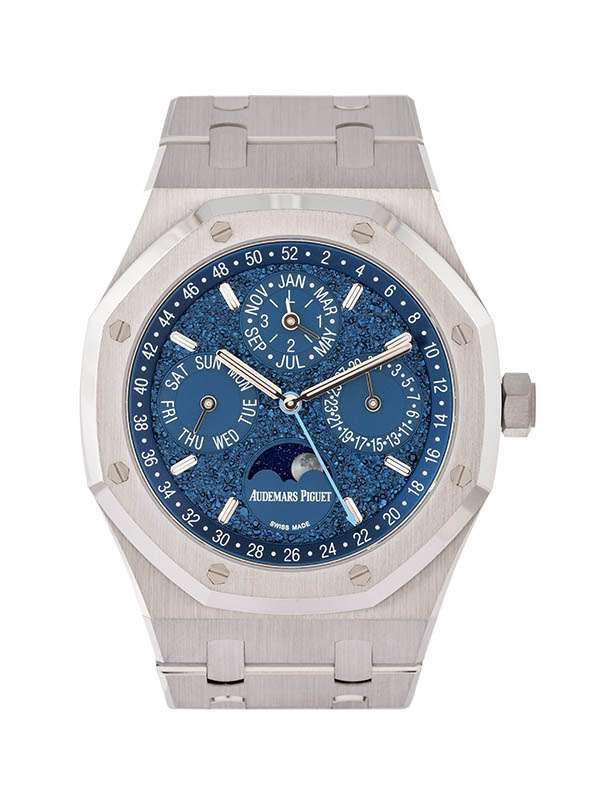 AUDEMARS PIGUET ROYAL OAK CALENDARIO PERPETUO JOHN MAYER IN ORO BIANCO 18KT REF 26574BC.OO.1220BC.02