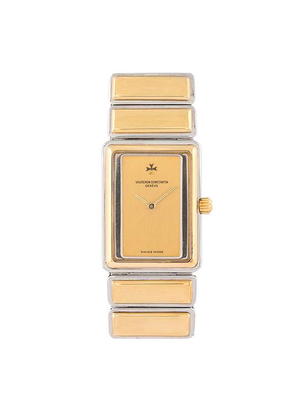 VACHERON ET CONSTANTIN HARMONY LADY IN ACCIAIO E ORO GIALLO REF. 61201/939