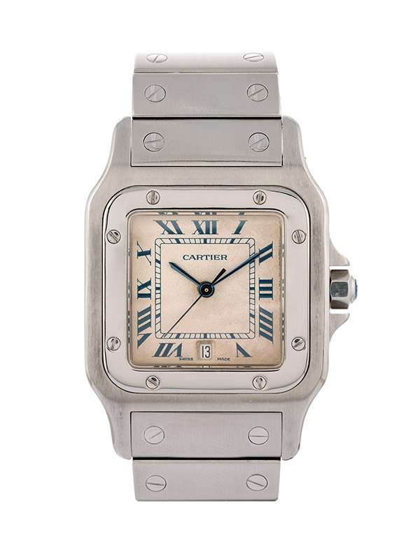 CARTIER SANTOS GALBE' IN ACCIAIO REF. 987901