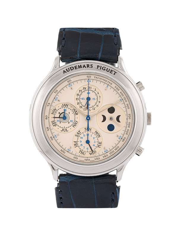 AUDEMARS PIGUET HUITIEME PERPETUAL CALENDAR CON ESTRATTO 40MM IN PLATINO REF. 25695PT