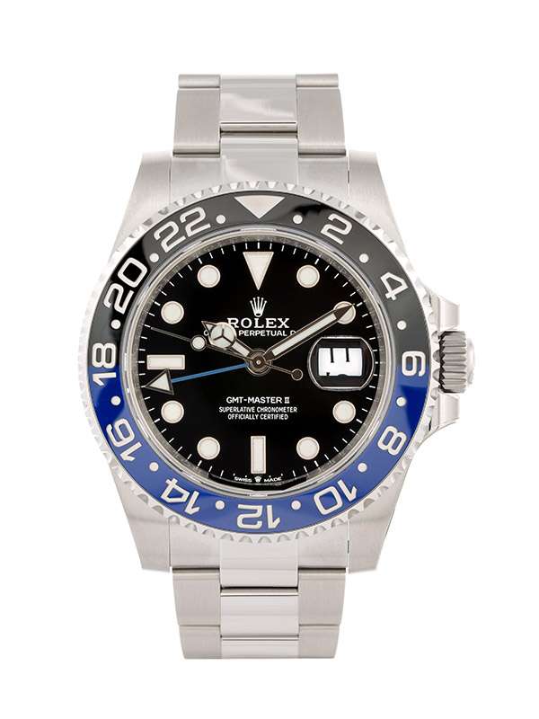 ROLEX GMT-MASTER II BATMAN OYSTER 40MM IN ACCIAIO REF. 126710BLNR