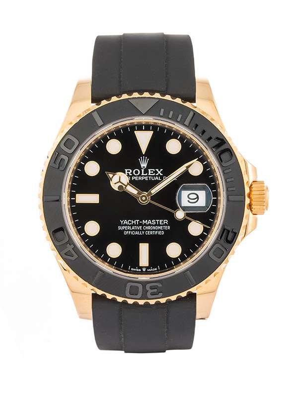 ROLEX YACHT-MASTER 42MM IN ORO GIALLO 18KT E CAUCCIU' REF. 226658