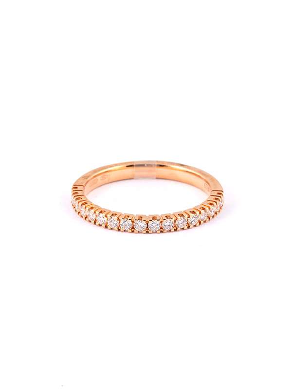 FEDINA MEZZA ETERNELLE IN ORO ROSA 18KT CON DIAMANTI