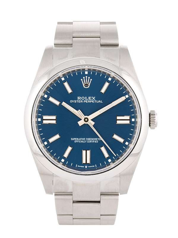 ROLEX OYSTER PERPETUAL 41MM IN ACCIAIO REF. 124300