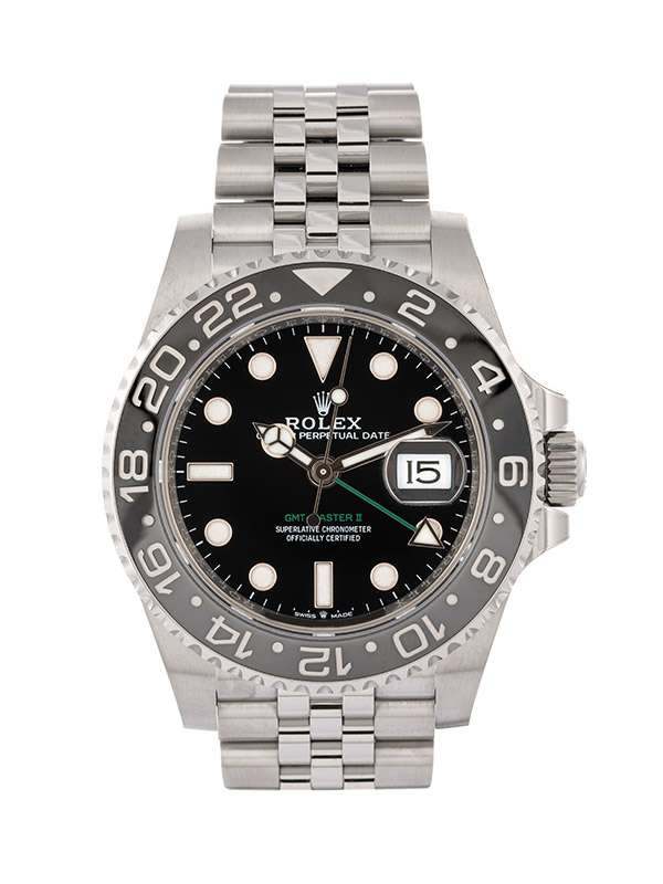 ROLEX GMT-MASTER II 40MM IN ACCIAIO REF. 126710GRNR