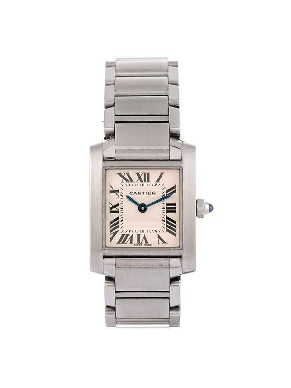 CARTIER TANK FRANCAISE IN ACCIAIO REF. 2384