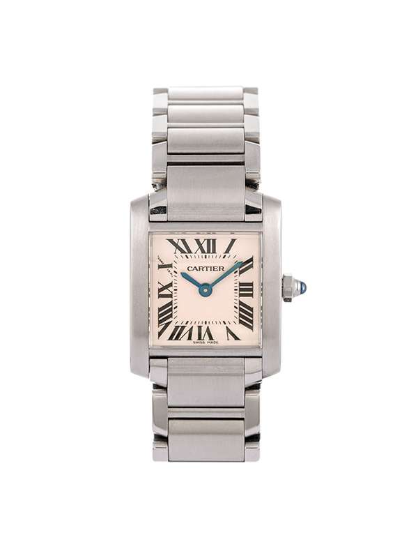 CARTIER TANK FRANCAISE IN ACCIAIO REF. 2384