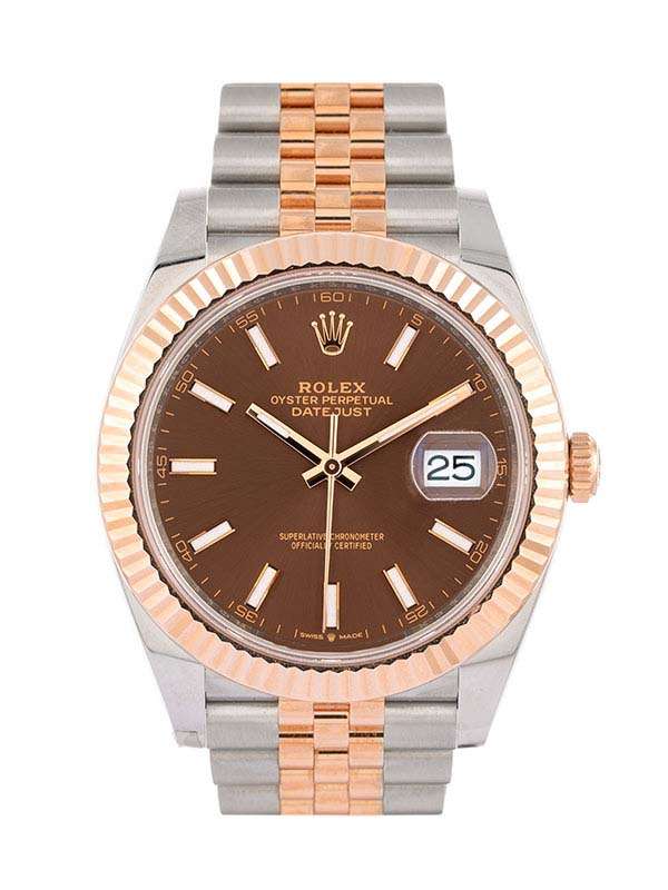 ROLEX DATEJUST 41MM IN ACCIAIO E ORO ROSA 18KT REF. 126331