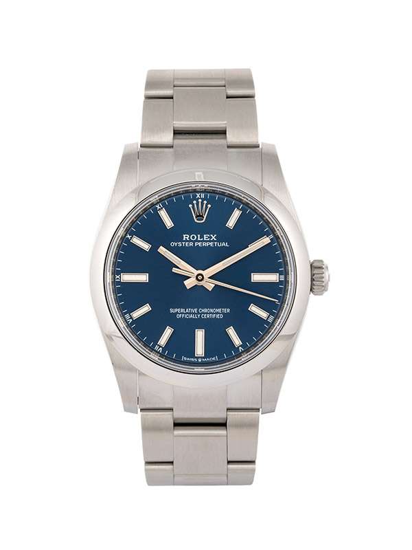 ROLEX OYSTER PERPETUAL 34MM IN ACCIAIO REF. 124200