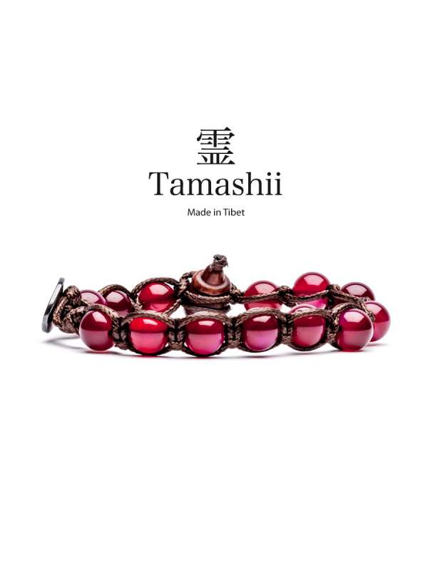 BRACCIALE TAMASHII AGATA VIOLA 1 GIR0 MOD. BHS900-34