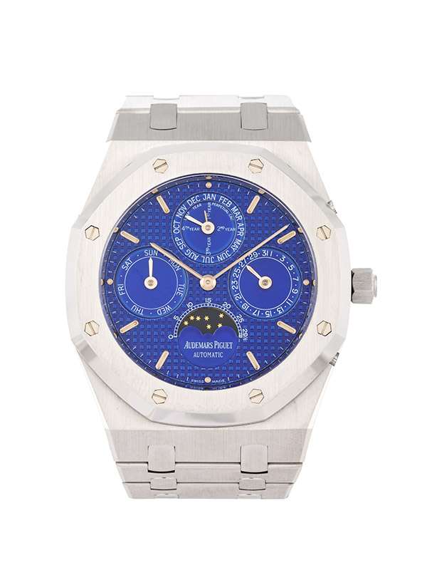 AUDEMARS PIGUET ROYAL OAK PERPETUAL CALENDAR CON ESTRATTO 39MM IN ACCIAIO REF. 25820ST