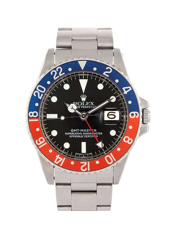 ROLEX GMT-MASTER 40MM IN ACCIAIO REF. 1675