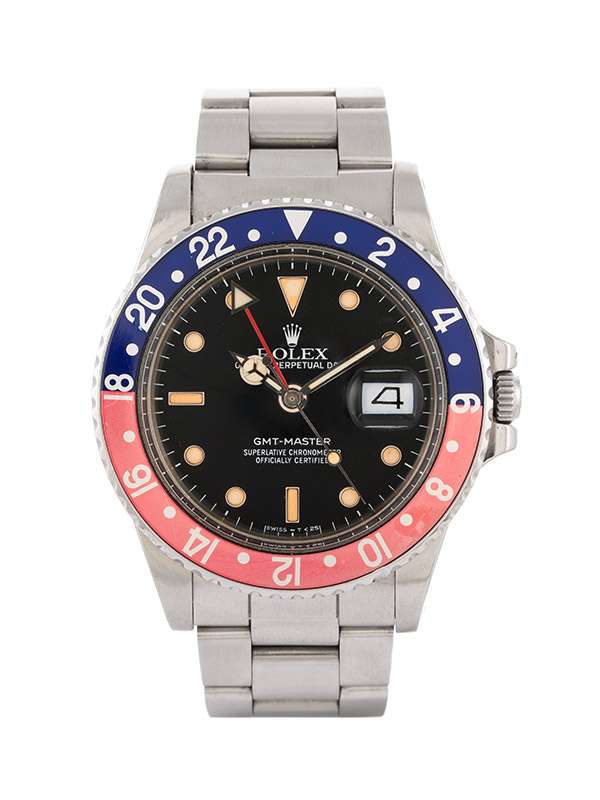 ROLEX GMT-MASTER 40MM IN ACCIAIO REF. 16750