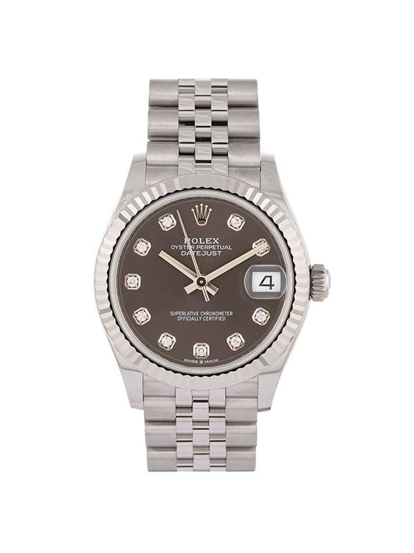 ROLEX DATEJUST 31MM IN ACCIAIO E DIAMANTI REF. 278274