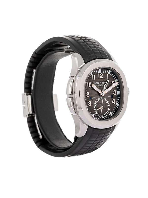 PATEK PHILIPPE AQUANAUT TRAVEL TIME 40,8MM IN ACCIAIO REF. 5164A-001